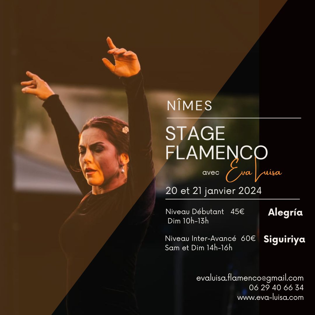 Flamenco off 2024 Stage Flamenco Eva Luisa Nimes