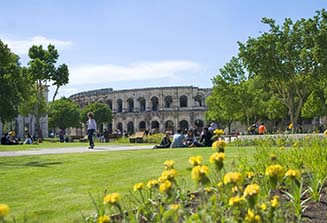 Arènes de Nîmes, Esplanade Charles de Gaulle Crédit photos Terraluna OT Nîmes